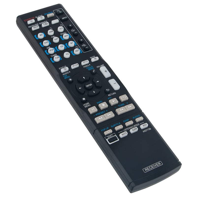 [Australia - AusPower] - AXD7739 Replace Remote Control fit for Pioneer AV Receiver VSX-830-K VSX-45 VSX-830 VSX-90 