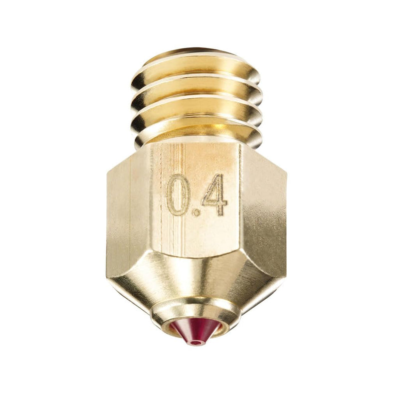 [Australia - AusPower] - Ruby Nozzles for 3D Printers MK8 E3D Prusa Ender3 (MK8, 0.4mm) 