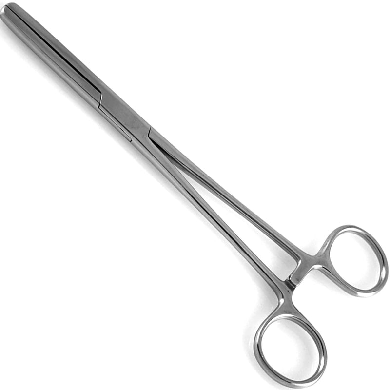 [Australia - AusPower] - Smooth Hemostat Stainless Steel - Multipurpose Locking Tweezer Clamps - Ideal Hemostats for Nurses, Fishing Forceps, Crafts and Hobby, Straight 7" 7" 
