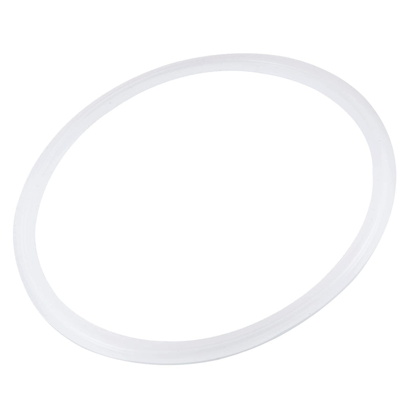 MECCANIXITY Silicone Rubber Gasket Industrial Flange O-Ring for 5.5 Inch Clamp White 5.5"