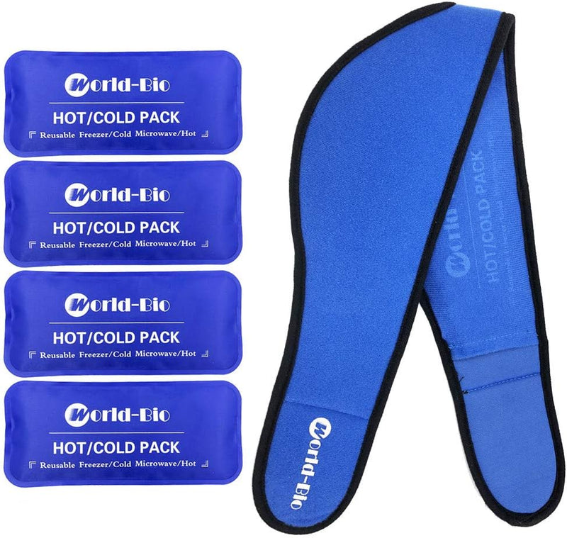 [Australia - AusPower] - Comfpack Wisdom Teeth Ice Pack Head Wrap, Reusable Hot & Cold Therapy Face Ice Pack for Wisdom Teeth Surgery, TMJ, Chin, Oral Pain, Facial Surgery, Jaw Pain 