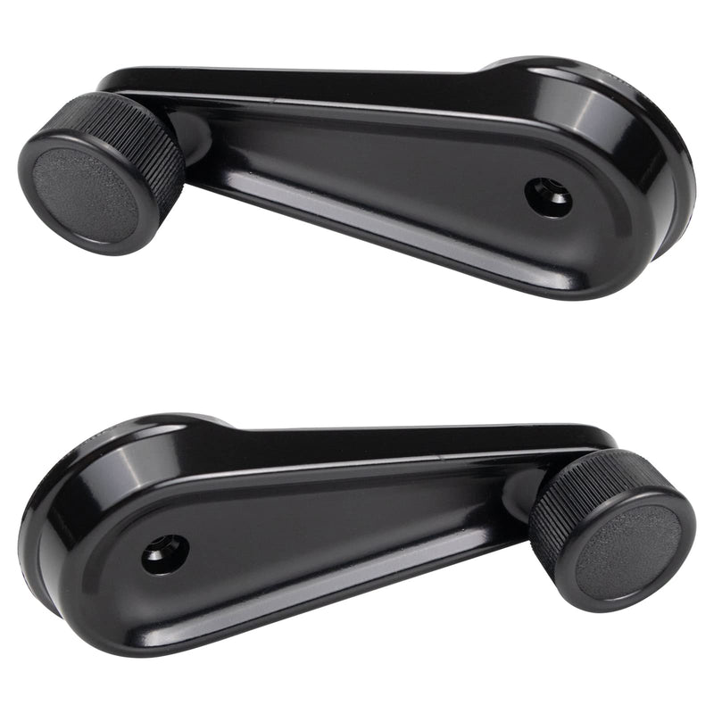 [Australia - AusPower] - TRQ Front Window Crank Handle Set Black LH & RH for HD International Truck 