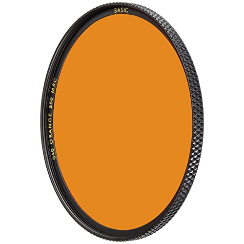 B+W 40.5mm Basic Black & White (Orange) MRC 040M Glass Filter