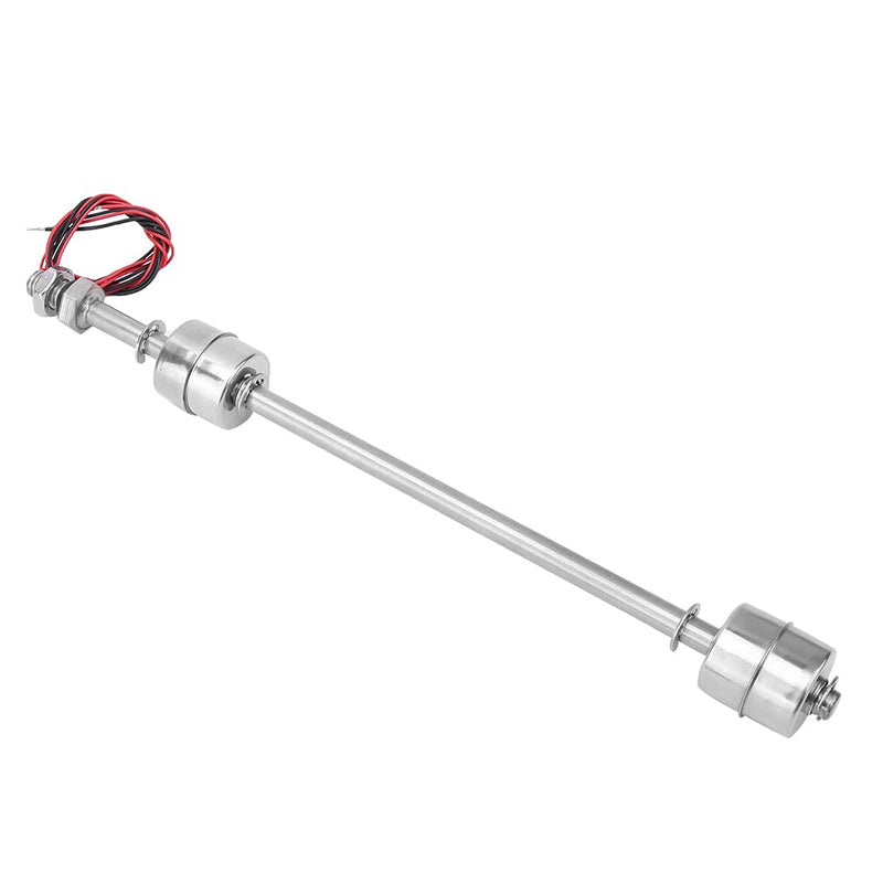 [Australia - AusPower] - Stainless Steel Switch Water Level Sensor Double Ball Water Level Controller Sensor Switch for Pool(250mm / 9.84in) 250mm / 9.84in 