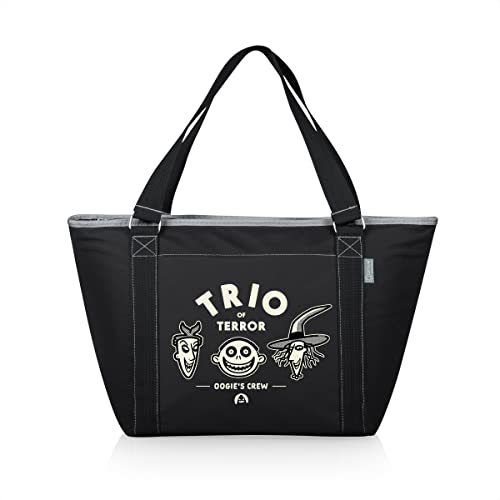 PICNIC TIME Disney Nightmare Before Christmas Lock, Shock, Barrel Topanga Tote Cooler Bag, Soft Cooler Bag, Picnic Cooler, (Black) Disney Nightmare Before Christmas Lock, Shock, Barrel - Black