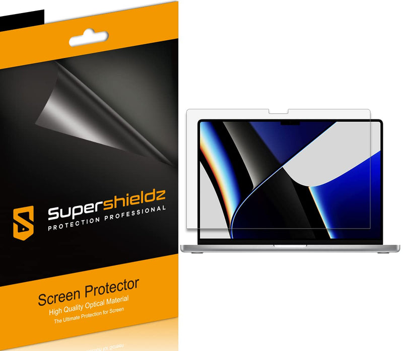 [Australia - AusPower] - Supershieldz (3 Pack) Anti-Glare (Matte) Screen Protector Designed for New MacBook Pro 16 inch (2021-2023 Release) [M3 / M3 Pro / M3 Max / M2 Pro / M2 Max / M1 Pro / M1 Max] 
