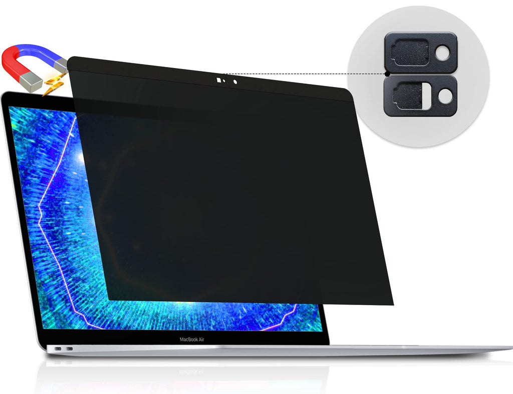 [Australia - AusPower] - Privacy Screen MacBook Air 13 Inch (2010-2017), Magnetic Removable Anti Blue Light Glare Peep Filter Black out Screen Protector for Mac 13In Laptop Model (A1369, A1466) MacBook Air 13 Inch(2010-2017) 