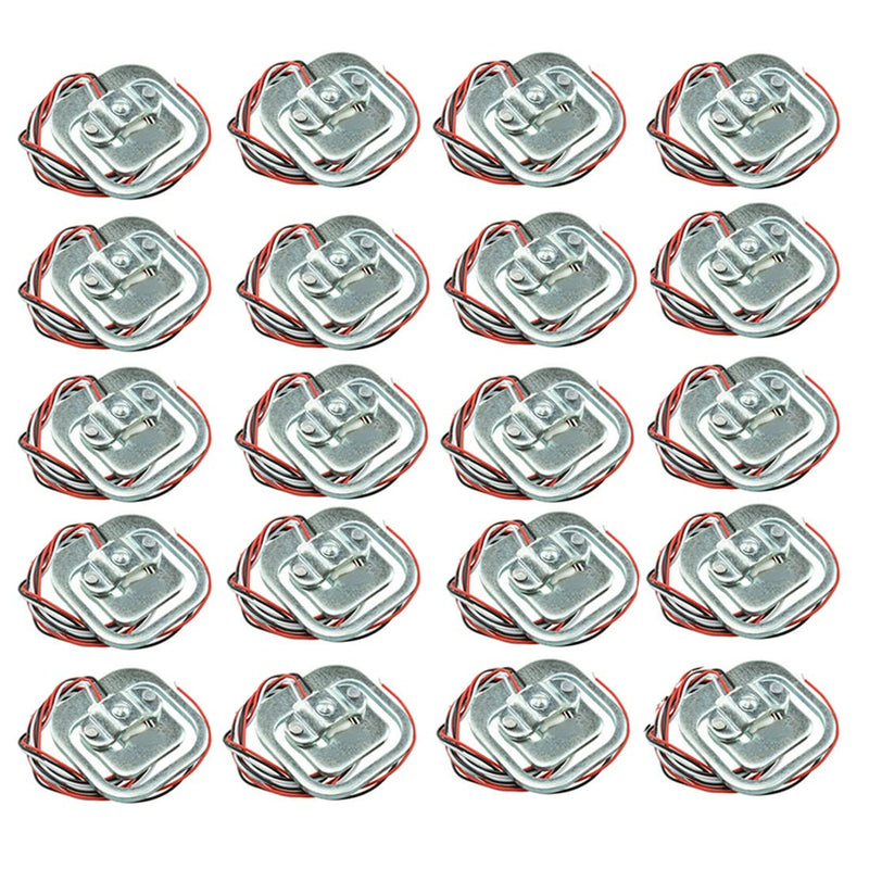 [Australia - AusPower] - HiLetgo 20pcs 50KG Human Body Load Scale Weight Sensor Resistance Strain Half-Bridge Human Scale Load Weight Cell Weighing Sensor for HX711 