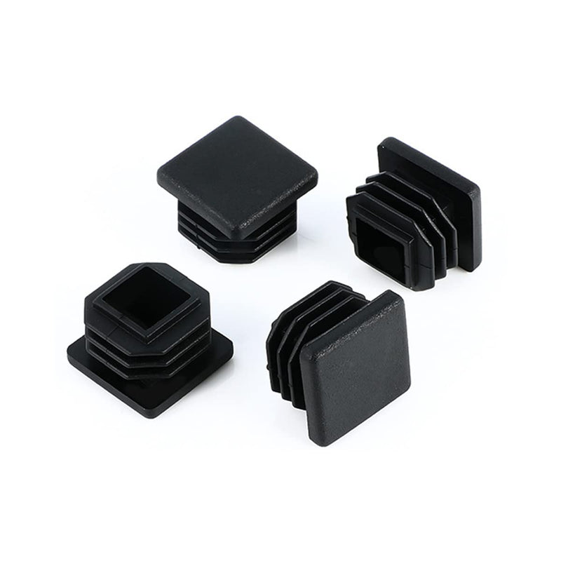[Australia - AusPower] - 1.5 Inch (38 mm) Square Plastic Plugs Tubing End Caps for Square Tubing Post (8 Pack) 1.5 Inch 8 Pack 
