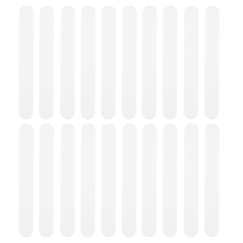 [Australia - AusPower] - 20pcs Plastic Tongue Scrapers, Lip Cheek Retractors, Tongue Depressor Spatulas for Instrument Healthy Oral Care Help Fight Bad Breath 