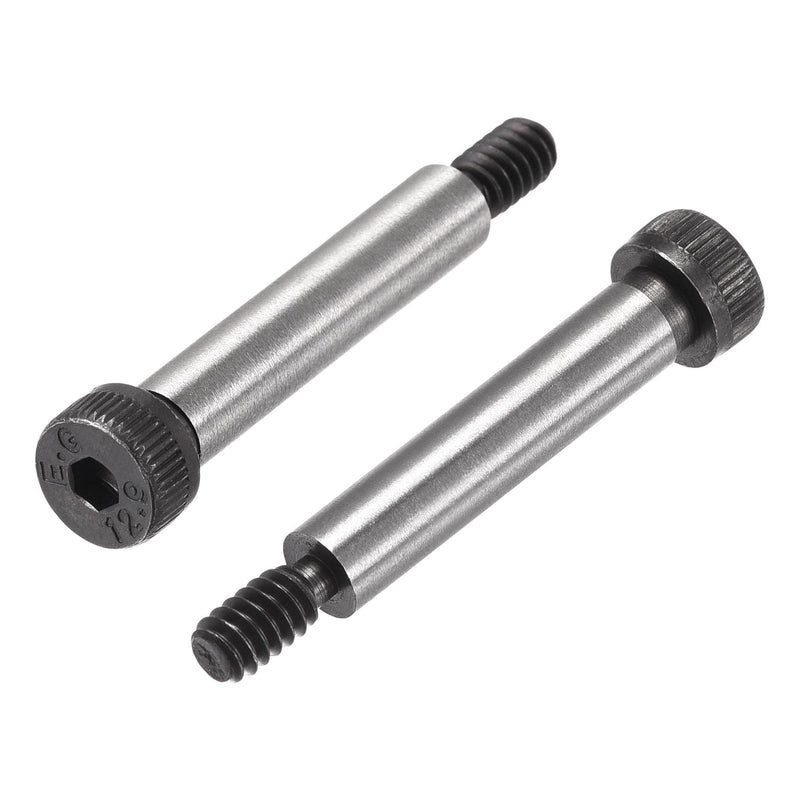[Australia - AusPower] - uxcell Alloy Steel Hexagon Socket Head Shoulder Screws Bolts, 1-1/2" Shoulder Length, 1/4" Shoulder Dia, #10-24 Thread, 4pcs 1-1/2" x 1/4" 