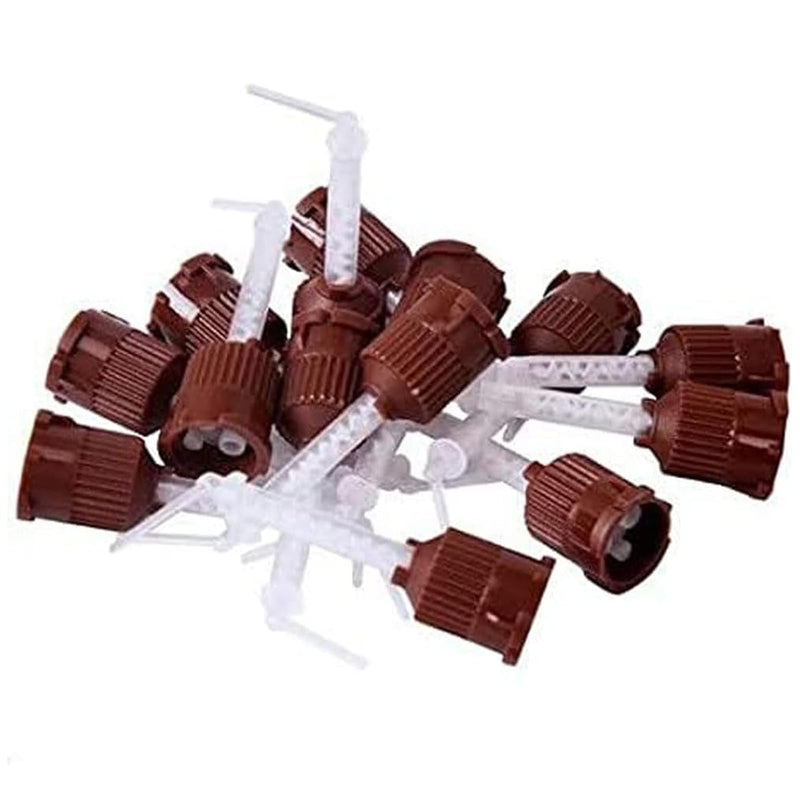 [Australia - AusPower] - 100 PCS Oral Material Mixing Tips Impression (7018 0.5mm (1:1) 