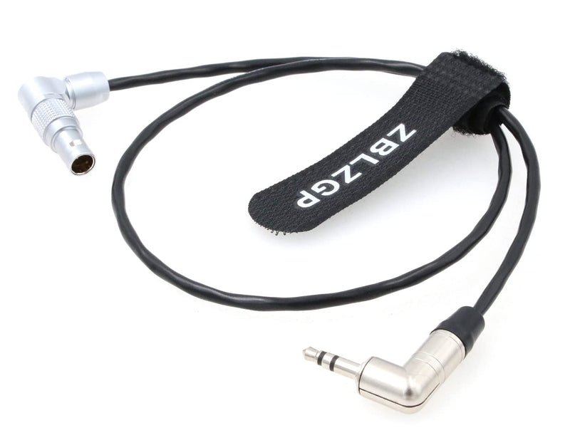 [Australia - AusPower] - ZBLZGP 3.5mm TRS to Rotatable 5 Pin Tentacle Sync Timecode Cable for ARRI Alexa/Sound Devices 