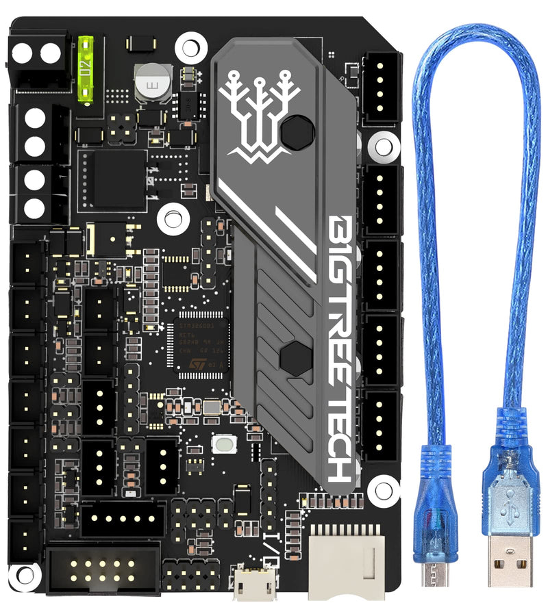 BIGTREETECH SKR Mini E3 V3.0 Control Board with TMC2209 UART Stepper Driver New Upgrade 32Bit 3D Printer Silent Board for Ender-3, Ender3 Pro, Ender-3 V2 3D Printer