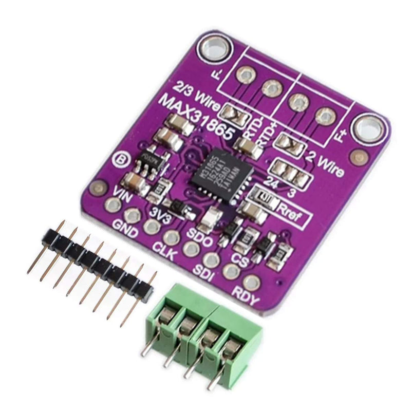 [Australia - AusPower] - FainWan PT100 MAX31865 RTD Temperature Thermocouple Sensor Amplifier Module Compatible with Ar-duino Rasp-Berry Pi 