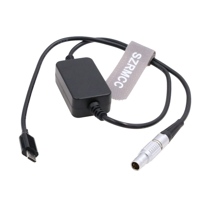 [Australia - AusPower] - SZRMCC Nucleus Nano Follow Focus Motor or Handwheel Micro USB 5V Regulated to AUX 2 Pin Power Cable for ARRI Alexa RED Z CAM E2 Flagship Camera 
