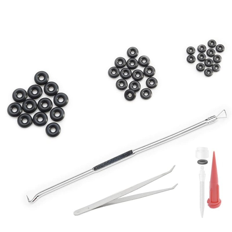 [Australia - AusPower] - O-Ring, Buna-n, Tool Kit with 3 Convenient Sizes, Replacement for Mini Dental Implants 