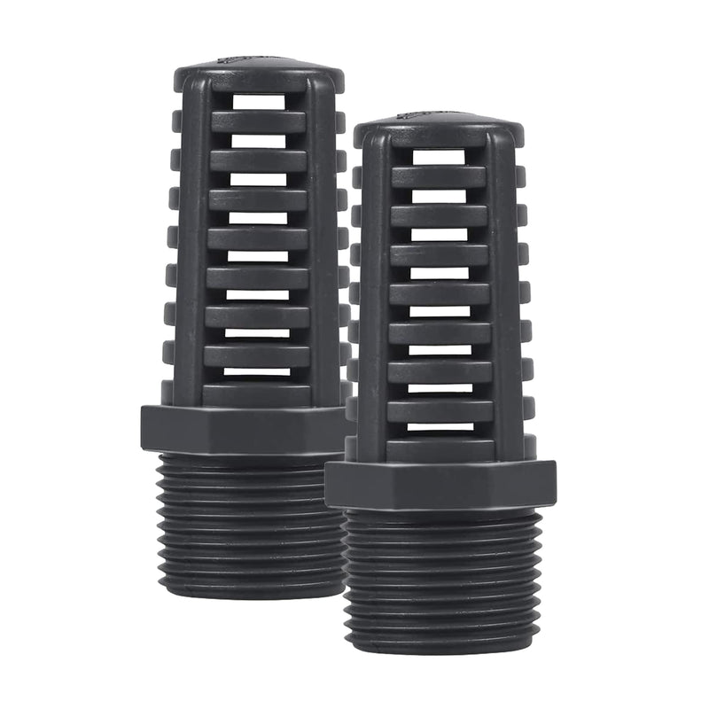 [Australia - AusPower] - 3/4 Inch Threaded Suction/Overflow Strainer, Screen Strainer 3/4 Inch (2 Pack) 3/4“ 