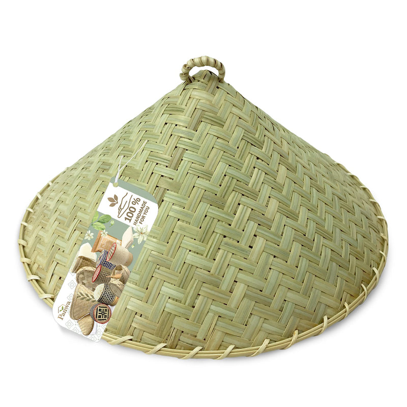 Traditional Sticky Rice Cooking Steamer Basket Wicker Lid Handcrafted “Universal Fit for all Large” Wing and Round Baskets