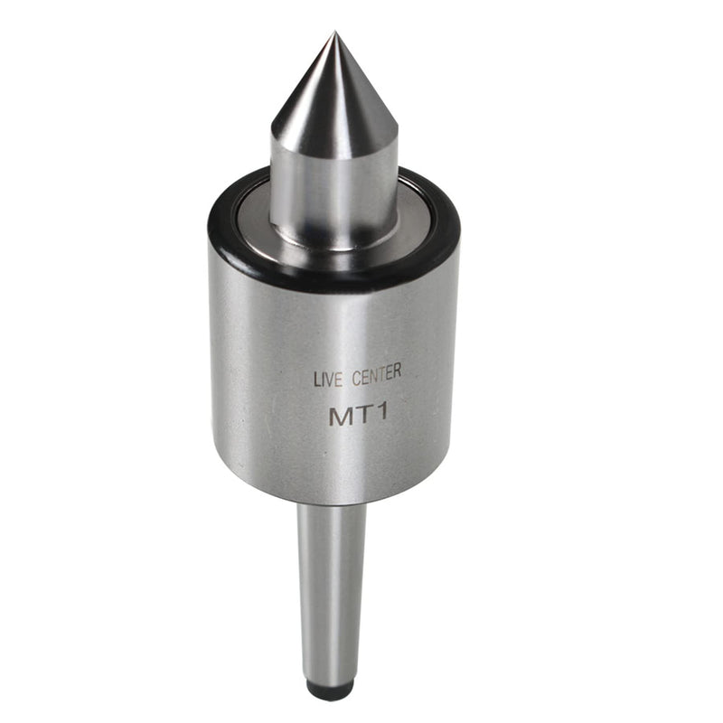 [Australia - AusPower] - Medium Duty Live Center MT1 Center 1MT Fit for Wood and Metal Lathe Work Metallic MT1 live center 