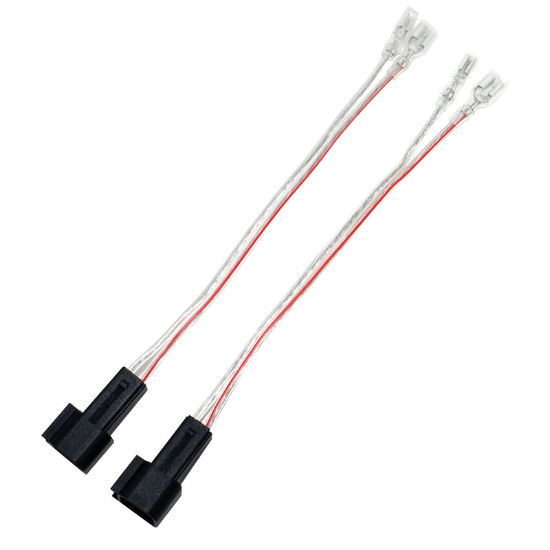 [Australia - AusPower] - RED WOLF Speaker Wire Harness Connector for 2015-2021 GMC Sierra Chevrolet Silverado Chevy Sierra Buick Encore Lacrosse Cadillac Front Rear Door Replacement Speakers Adapter Plug 2 PCS 