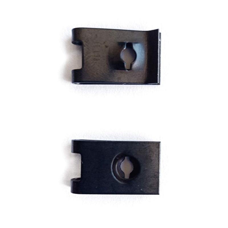[Australia - AusPower] - #8 U -Style Clip-On Nut,U-Type Fasteners (Pack of 50) 