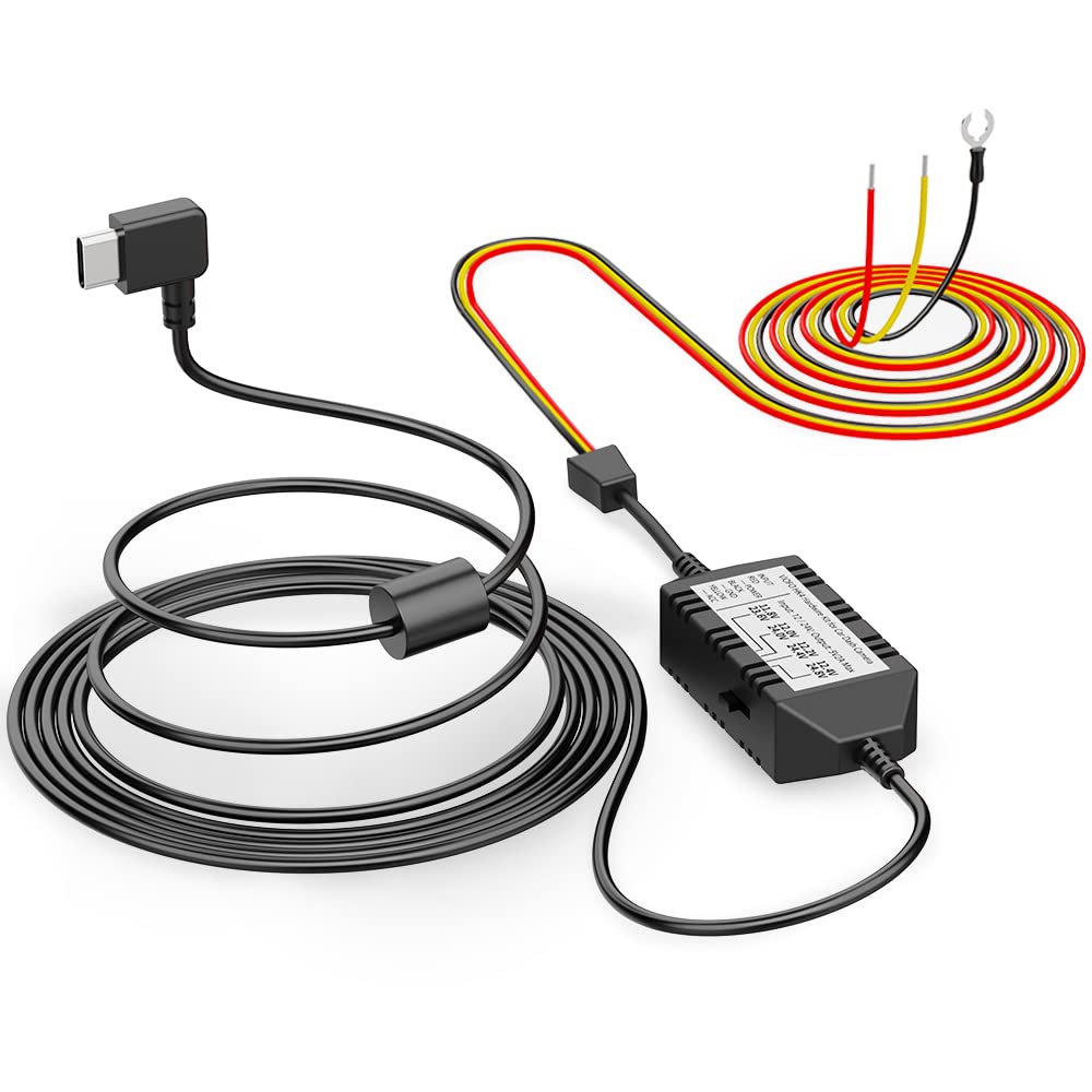 [Australia - AusPower] - VIOFO HK4 Acc Hardwire Kit, USB-C Hard Wire Kit for T130/A139Pro/WM1/A229Duo&A229PLUS&A229PRO,/A119MINI2 Dash Cam, Low Voltage Protection for Parking Mode HK4 Hardwire Kit 