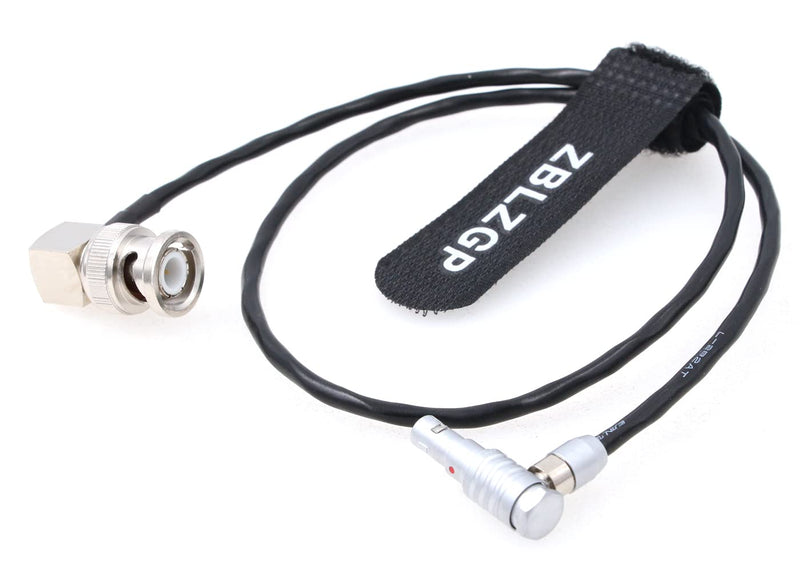 [Australia - AusPower] - ZBLZGP Time Code Adapter Cable for Red Epic Scarlet Right Angle BNC Male to Right Angle 00B 4 Pin Male Nor1438 Cable elbow 4 pin 