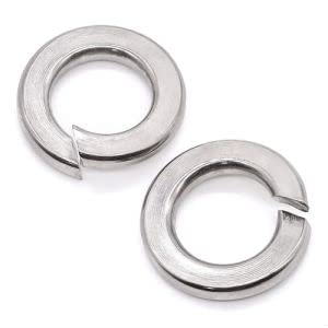 [Australia - AusPower] - Glvaner 14mm ID Stainless Steel Spring lock Washers (20 pcs) Stainless Steel 304 Splict Lock Washer Plain Finish 20 
