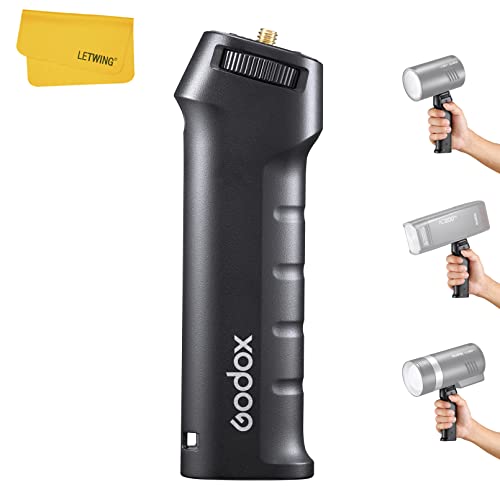 Godox FG-100 Flash Grip, Portable Flash Bracket Handle, 1/4" Screw Holder