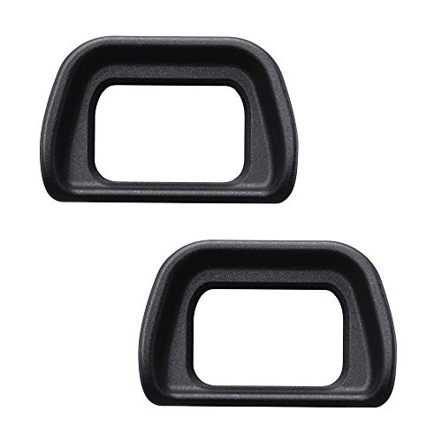 EP10 Eyecup Eyepiece Viewfinder Compatible for Sony Alpha A6000 A6100 A6300 NEX-6 NEX-7 Camera (2 Pack), FAN-US-2X EP-10
