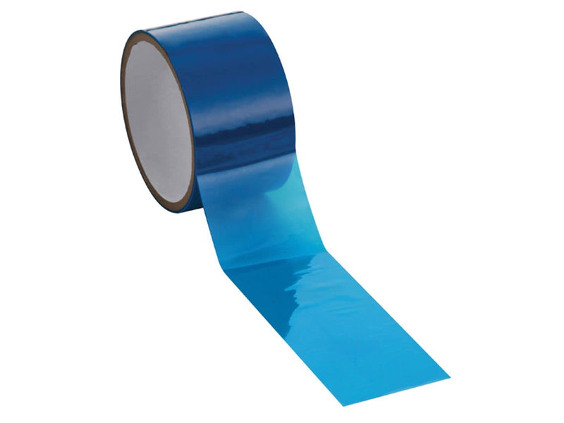 Caplugs PC90-6000 – PC90-SH Series – 1 Mil Thick Blue Polyester Tape, 1 Roll, 6" W x 72 Yds L, 2 Mil Silicone Adhesive, High Temperature Masking, Powder Coating, E-Coating, Anodizing (SH-47948)