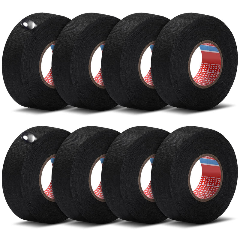 Outus Wire Harness Cloth Electrical Tesa Tape Wire Loom Harness Automotive Heat Proof Cloth Tape for Automotive Electrical Wrap Protection Insulation Cable Fixed 1 Inch x 49.2 FT(4 Rolls) 4