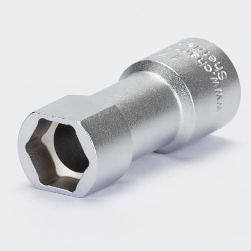 Dawson 11/16-inch 17mm channel Unistrut socket for 1-5/8-inch channel and standard 1/2-inch ratchet drives