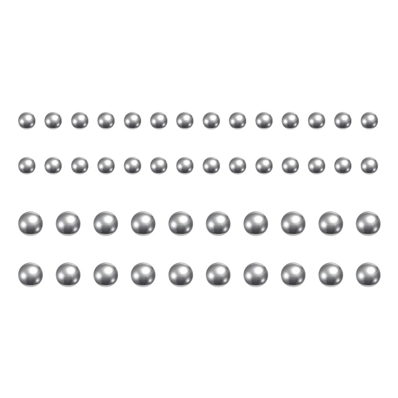 [Australia - AusPower] - uxcell 1000pcs 1mm, 1.5mm 304 Stainless Steel Bearing Balls G25 Precision 
