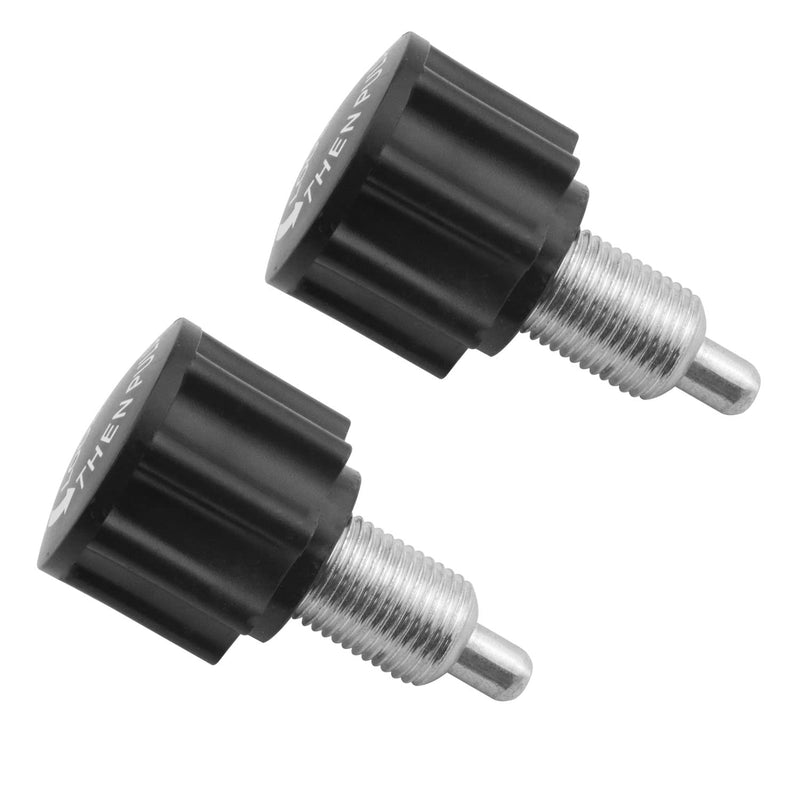 [Australia - AusPower] - M16 Pop Pull Pin Knob 2PCS Indoor Exercise Bike Locking Pins Bike M16 Adjustment Release Pull-up Spring Knobs 