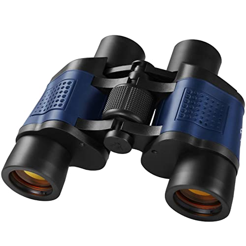 Adult Night Vision Binoculars 60x60 1000M Professional Waterproof High-Power Optical Binoculars, Suitable for Stargazing, Bird Watching, Concerts, Football, Sightseeing, Hunting, and Easy to Carry.