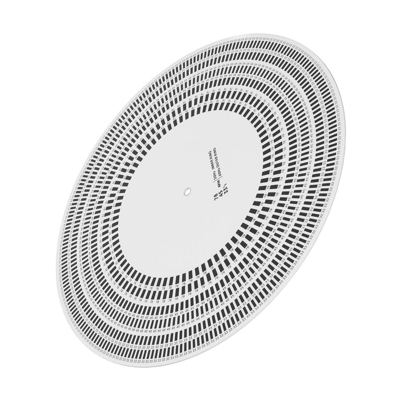 [Australia - AusPower] - Turntable Strobe Disc, Stroboscope Disc Mat Rotational Speed Detection Turntables Calibration Disc for Record Player 