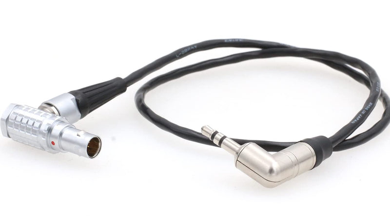 [Australia - AusPower] - ZBLZGP Tentacle Sync 3.5mm to Right Angle EXT 9 Pin Timecode Cable for RED Komodo 6K Camera (Elbow 9 Pin) Elbow 9 Pin 