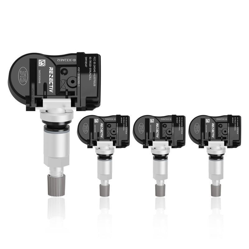 [Australia - AusPower] - TPMS Sensor 4PCS Dodge, 315Mhz Tire Pressure Monitor Sensors Compatible with Dodge Replace OE#56053030AC 68078861AA 56053036AA 56029479AA 56053030AB 56053036AA 56029465AB 4313057L00 52933A5000 