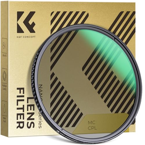 K&F CONCEPT 62mm Circular Polarizing Waterproof 24 Multi-Coated CPL Filter
