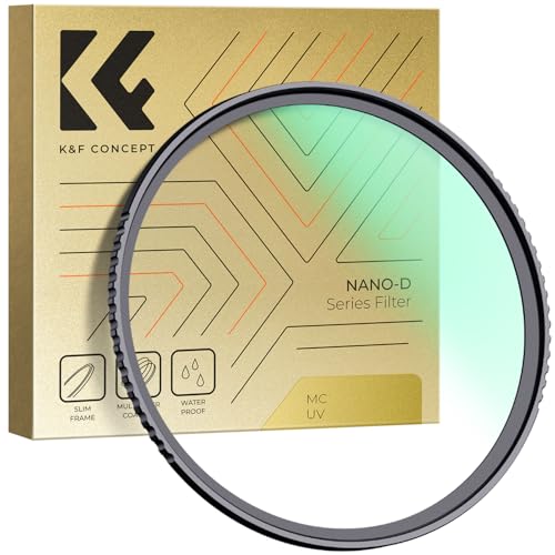 K&F CONCEPT 49mm MC UV Protection Lens Filter with 24-Layer Multi-Coated
