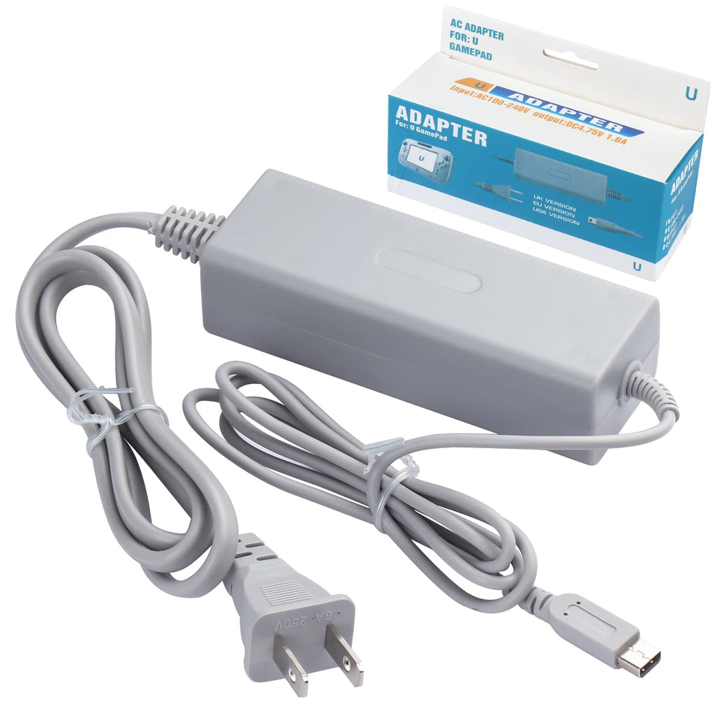[Australia - AusPower] - Charger for Wii U Gamepad, AC Adapter Power Cord Charging Cable Replacement for Nintendo Wii U Gamepad 