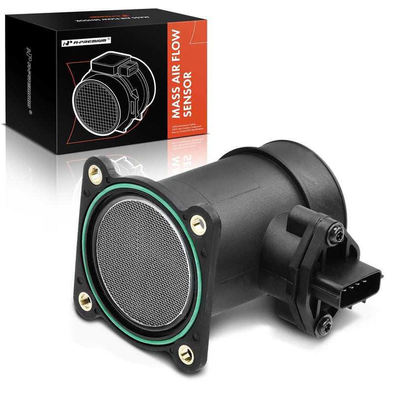 [Australia - AusPower] - A-Premium Mass Air Flow Sensor Assembly [5 Pins] Compatible with Nissan Sentra 2002-2006 L4 1.8L, Replace# 226808U301, 22680-8U301 【Rectangle Shaped Blade Connector Only】 