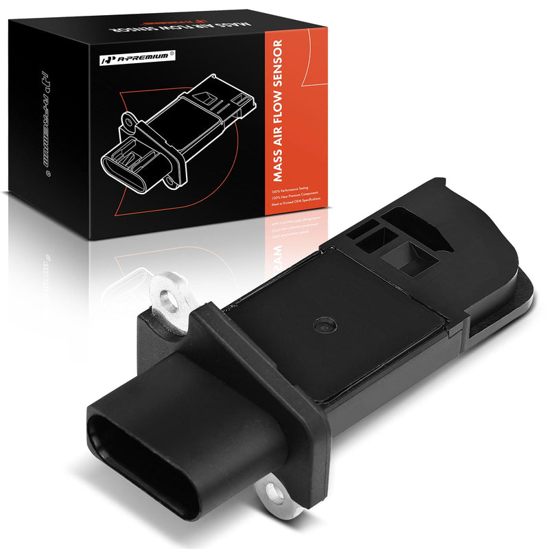 A-Premium Mass Air Flow Sensor Meter [fits 5-Pins, DOHC L4 2.0L] Compatible with Audi A3 2006-2013, TT 2008-2009 & Volkswagen Eos 2007-2010, Golf GTI Passat R32 for# 06D906461A