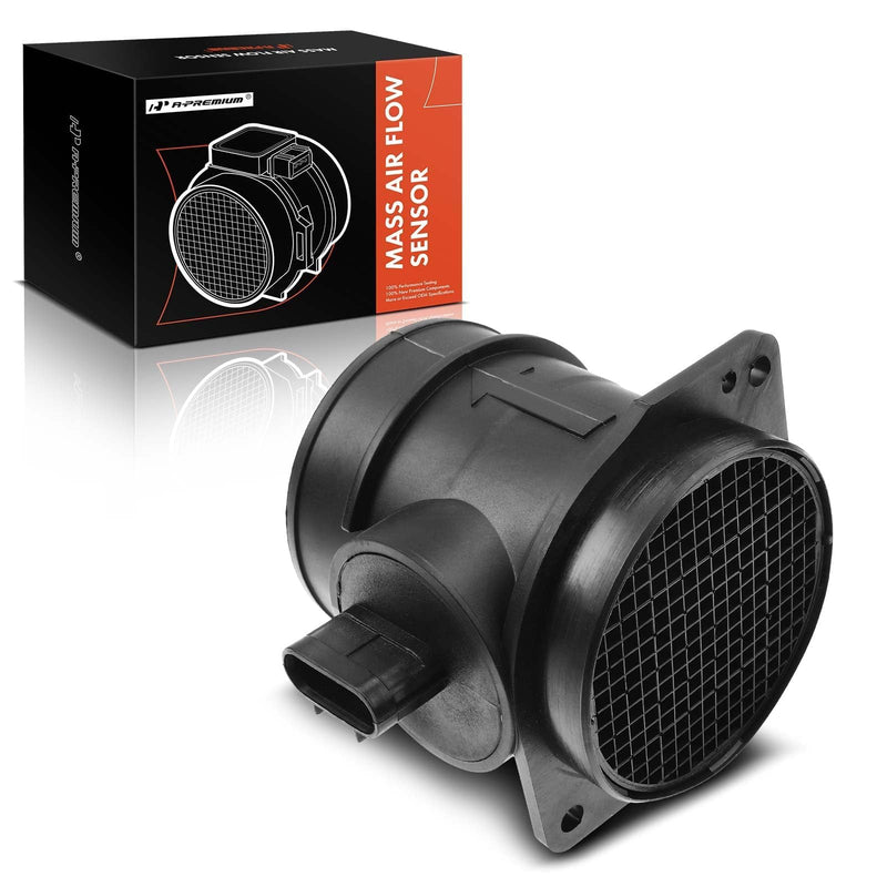 A-Premium Mass Air Flow Sensor [5 Pins] Compatible with Chevy & GMC & Pontiac & Buick & Cadillac & Saturn, fits for Impala, Malibu, Equinox, Acadia, G6, Grand Prix, LaCrosse, Terraza & More #15911983