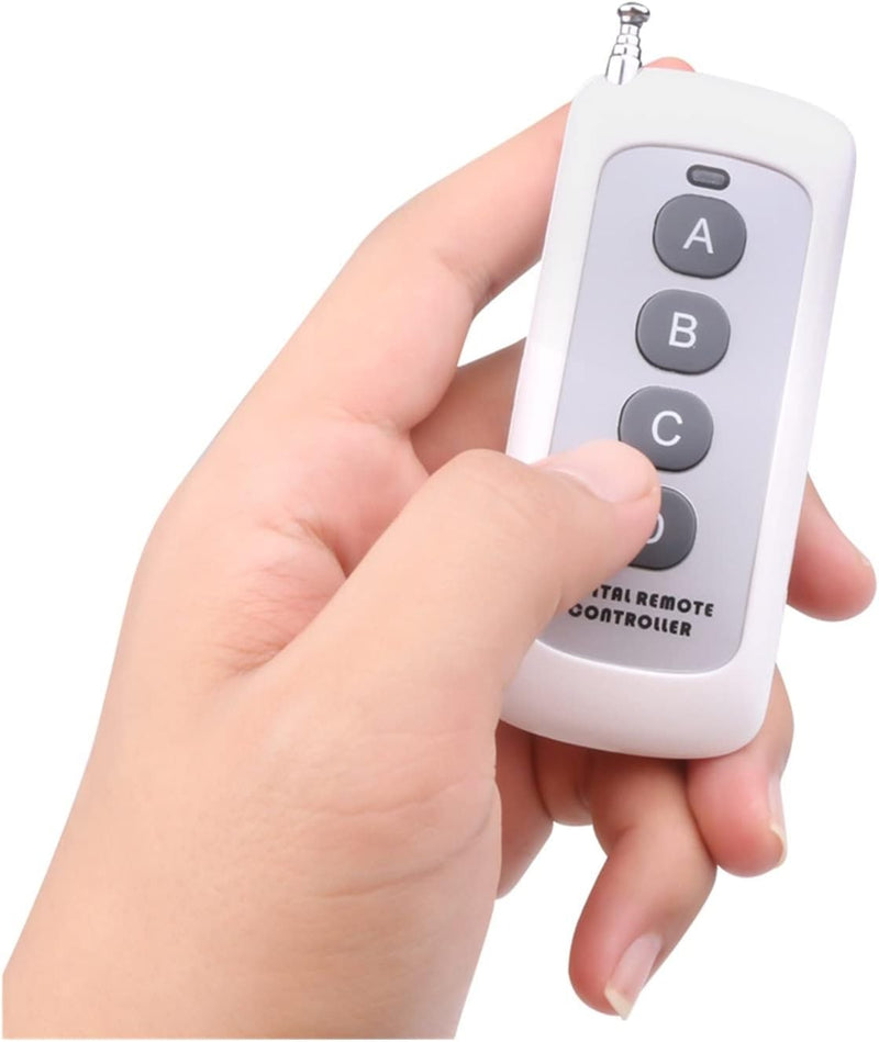 [Australia - AusPower] - 2 Packs of Universal Remote Control 1527 Learning Code 4 Button Transmitter Long Range for Smart Home Garage Door Opener 