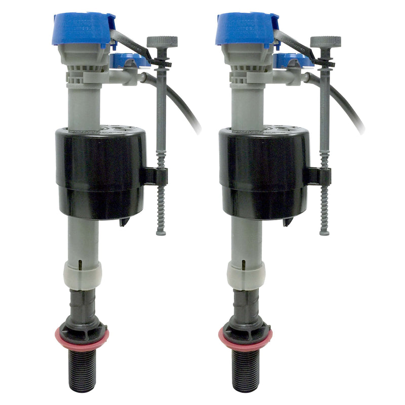 [Australia - AusPower] - Fluidmaster 400H-5003 Performax Universal Toilet Fill Valve with Tank and Bowl Water Control 2-Pack, Blue 2- Pack 