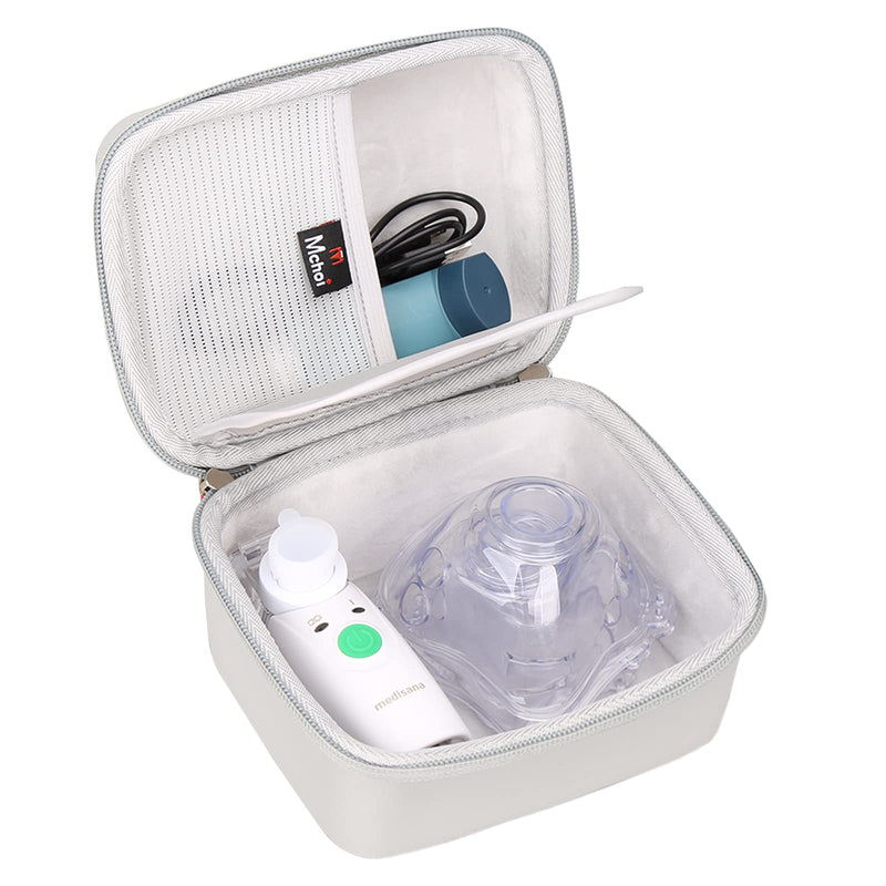[Australia - AusPower] - Mchoi Blood Pressure Case Fits for LAZLE Blood Pressure Monitor, Portable Nebulizer - Handheld Personal Steam Inhalers Nebulizer Machine, Case Only 