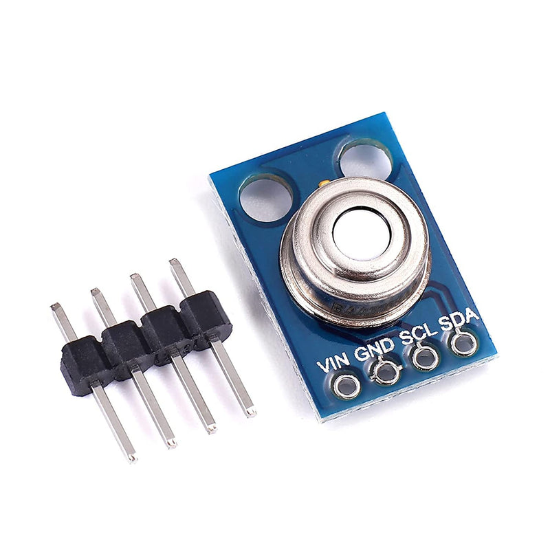 [Australia - AusPower] - GY-906 MLX90614 MLX90614ESF Non Contact IR Infrared Temperature Sensor Module IIC I2C Serial 